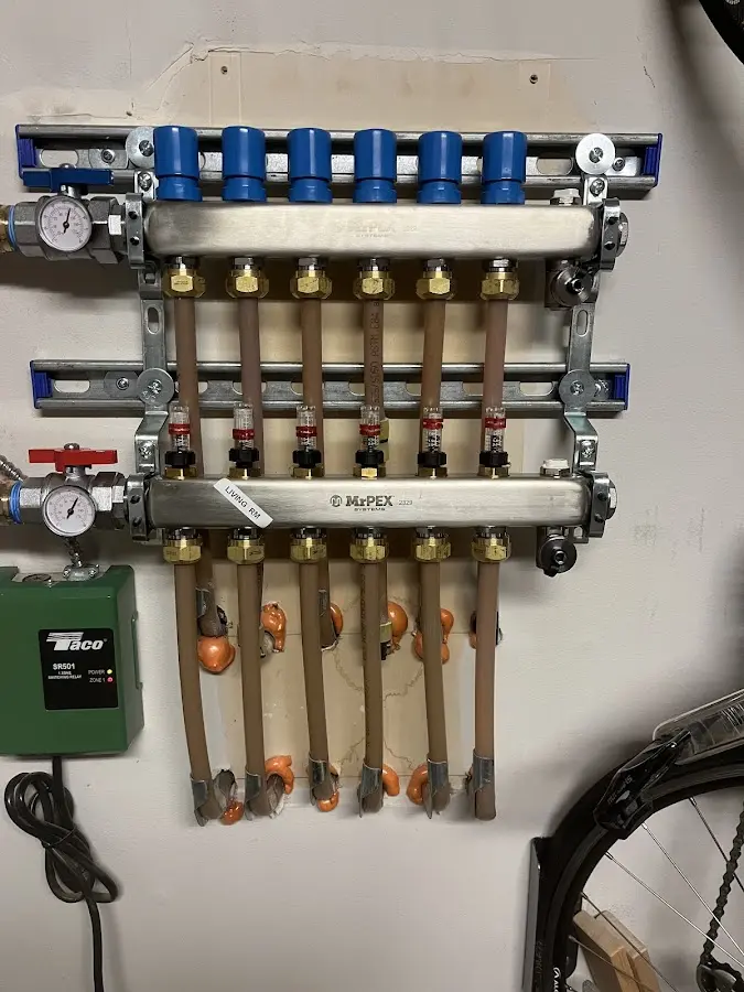 Plumber performing Leak Detection at a residential property in Torrance